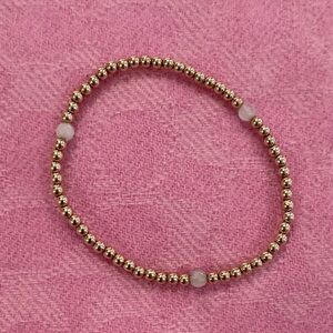 Gold Bead Bracelet